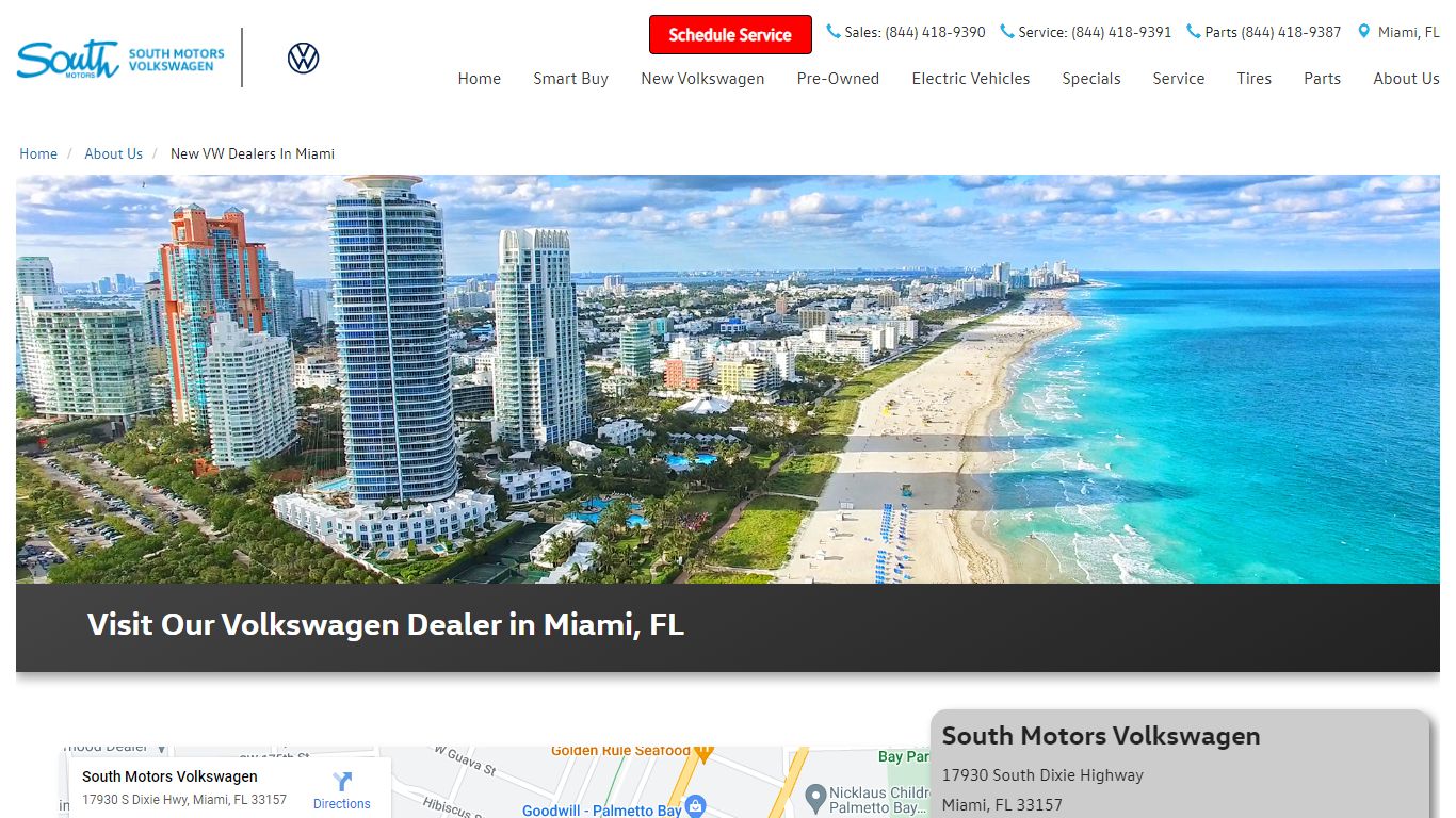 Welcome To South Motors VW | Volkswagen Dealership in Miami